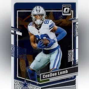 CeeDee Lamb 2023 Panini Optic Dallas Cowboys NFL Football Card